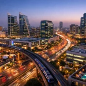 Best area to stay in Gurgaon featuring modern business hubs, premium hotels, corporate offices, and excellent road connectivity.