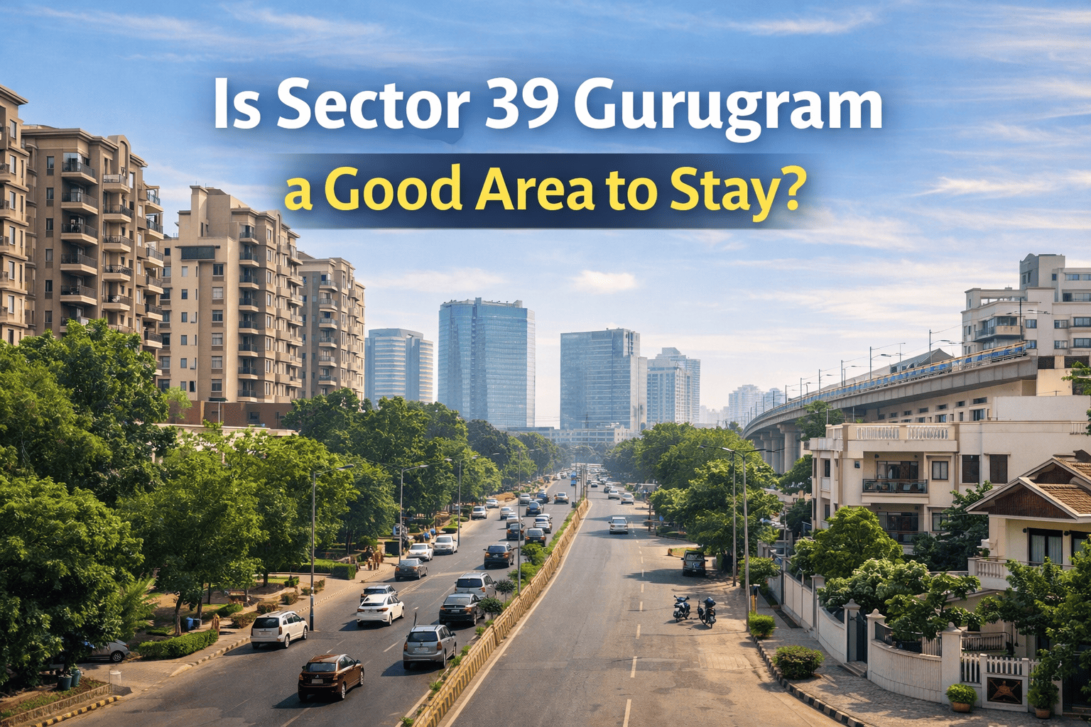 Is Sector 39 Gurugram a Good Area to Stay